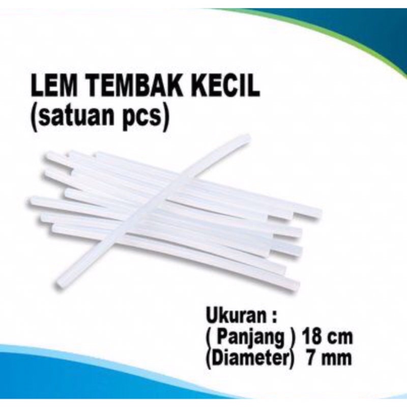 Isi Lem Tembak Glue Gun Refill Lem Lilin Tembak Transparan