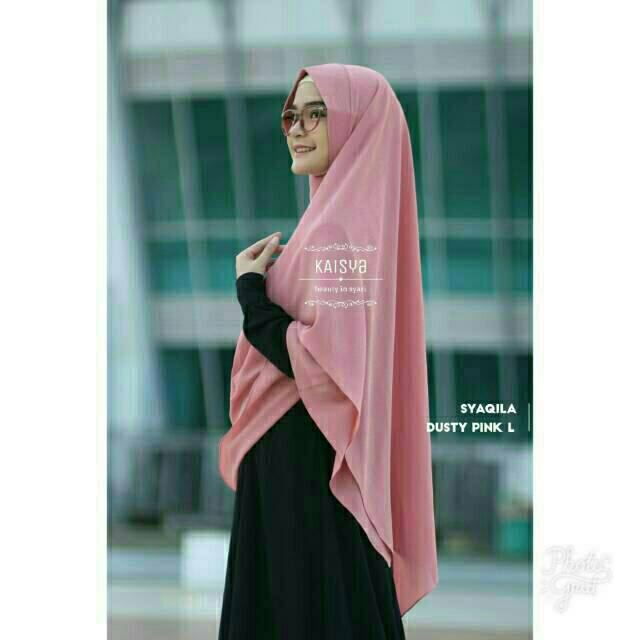 Kaisya Syaqila dusty pink