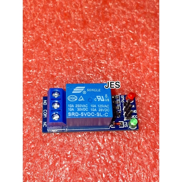 MODUL RELAY 1 CHANNEL 5V ARDUINO MODUL OPTOCOUPLER