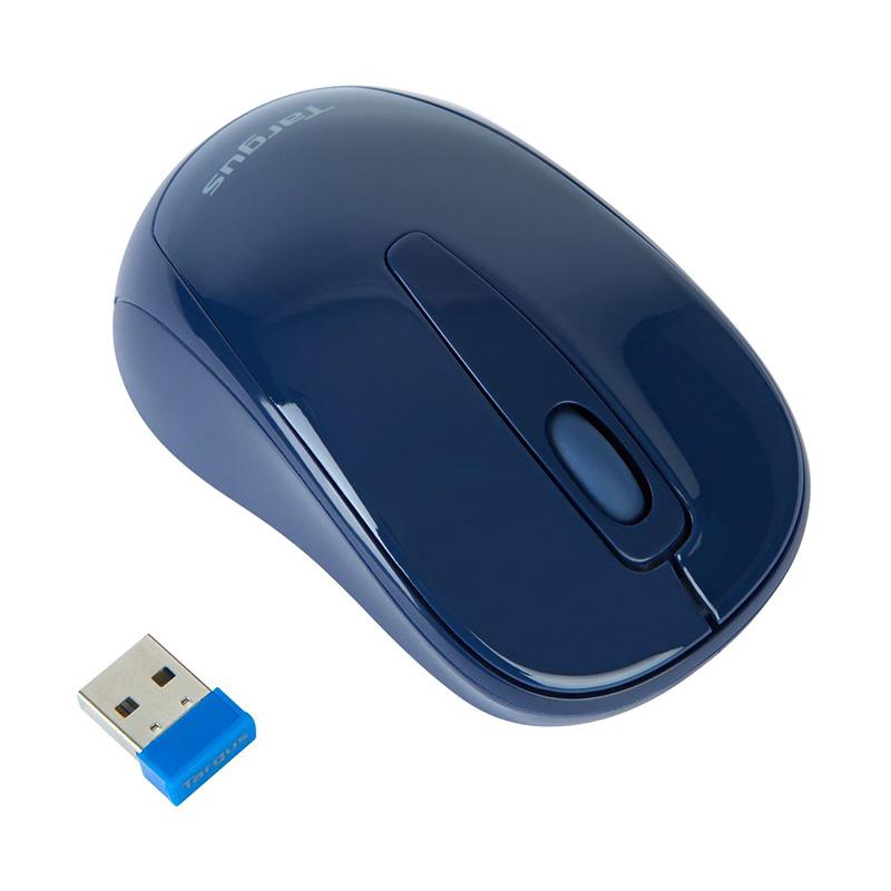 Gramedia Bali - Targus Wiireless Optical Mouse 60003 - Blue