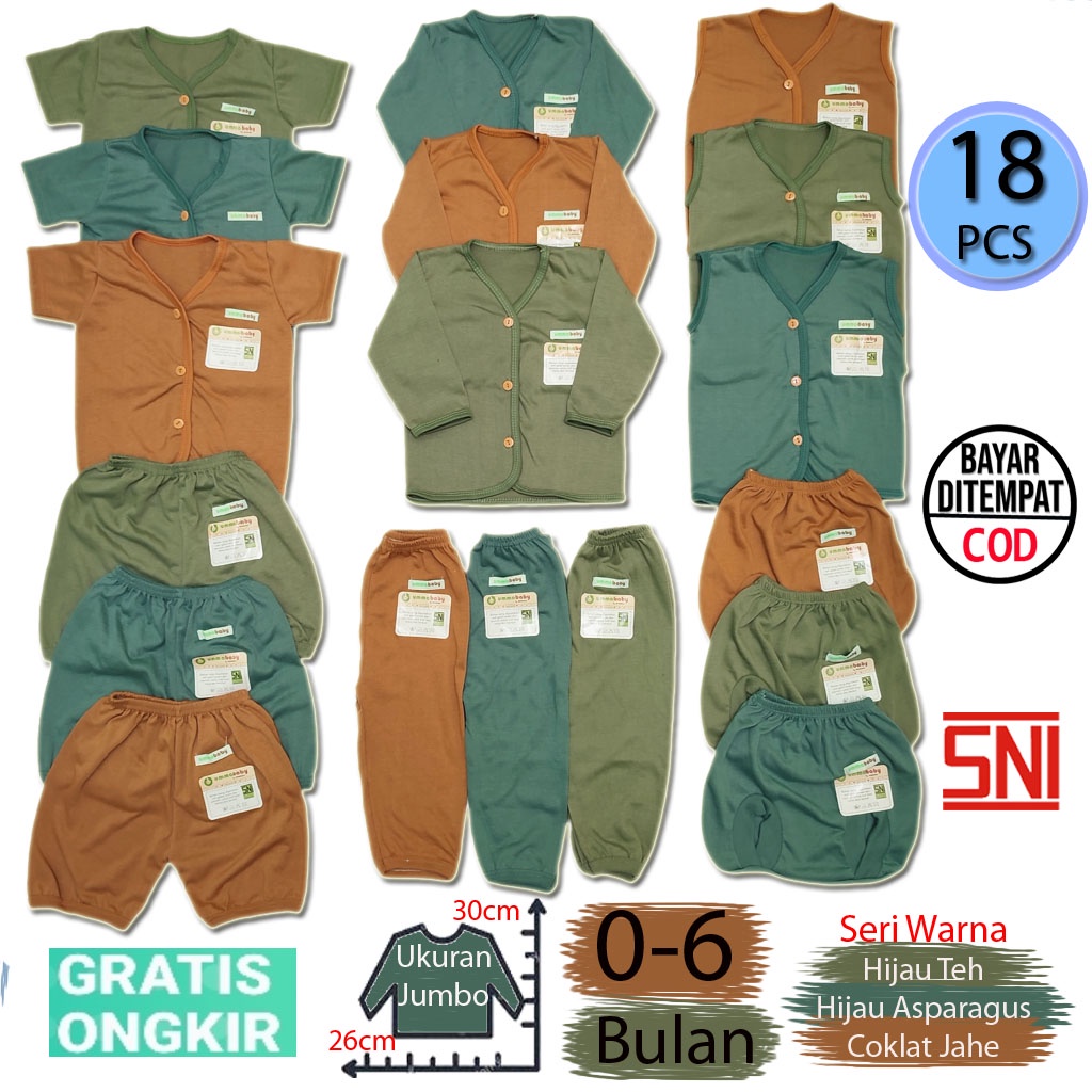 39 pcs Setelan Lengkap Baju Bayi Celana Bayi Baru Lahir Paket Lahiran Murah 0-6 bulan Size Jumbo L Gift Set Newborn Laki Perempuan Kado Lahiran Murah