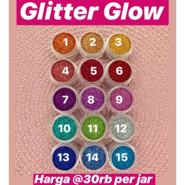 Glitter glow