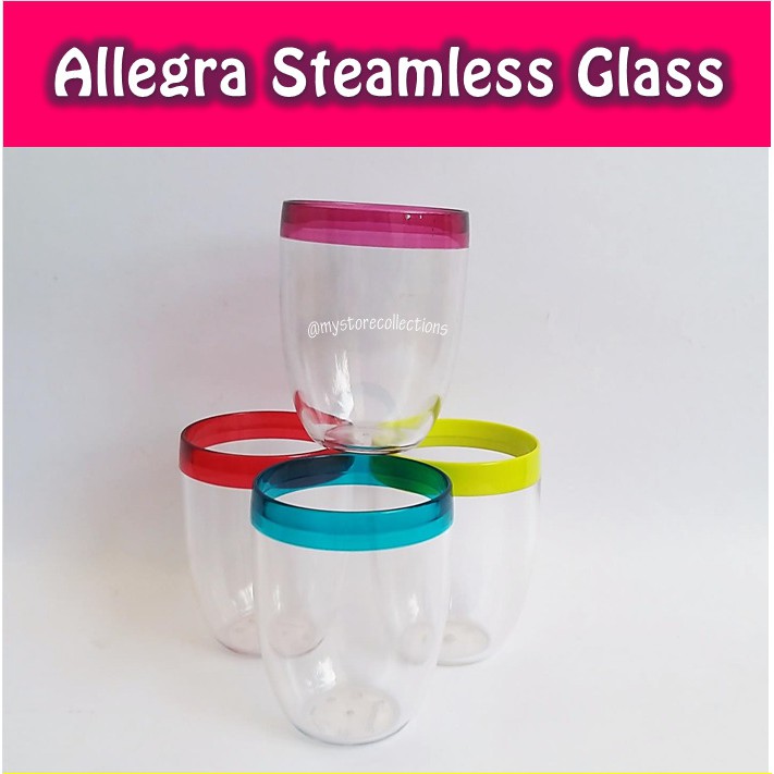 Allegra Stemless Glass (1 Pcs) Gelas Crystal Tupwr