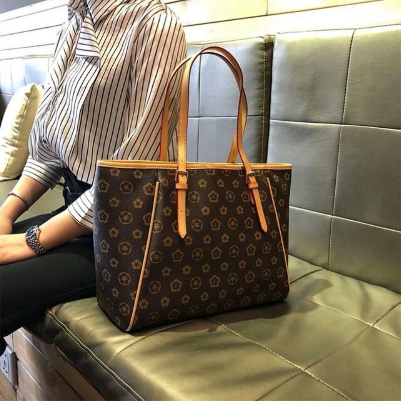 Totebag LV MONO/ Fashion wanita/ tas kerja/ Tas kuliah terbaru dan terlaris
