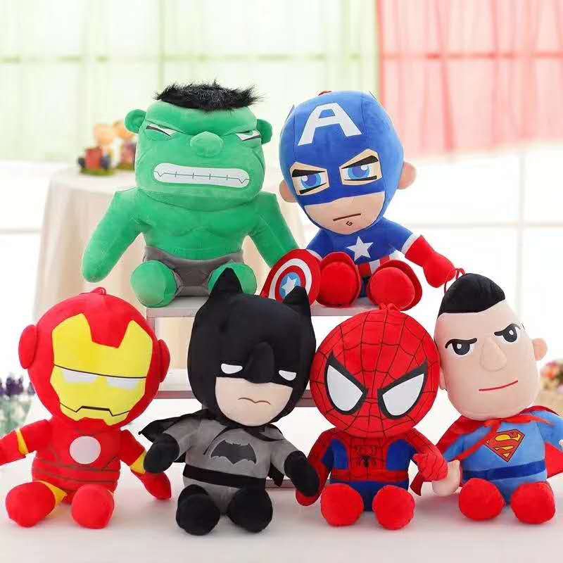 28cm Spider Man Soft Plush Marvel Super Hero Stuffed Toy Doll Gift Collection
