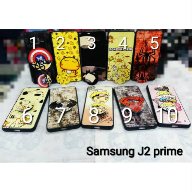 Case fuze pompum + pop socket Samsung J2 Prime