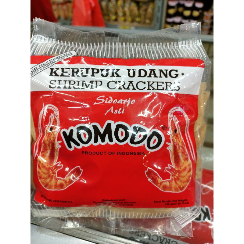 

KERUPUK KERIPIK udang komodo 250grm