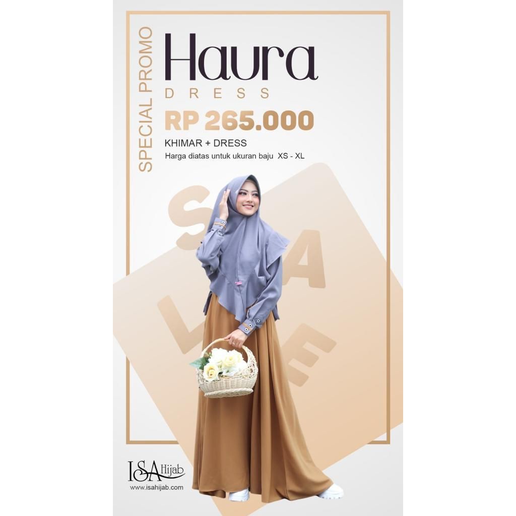 Haura dress by Isa hijab