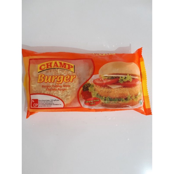 

Champ Burger Ayam 315gr