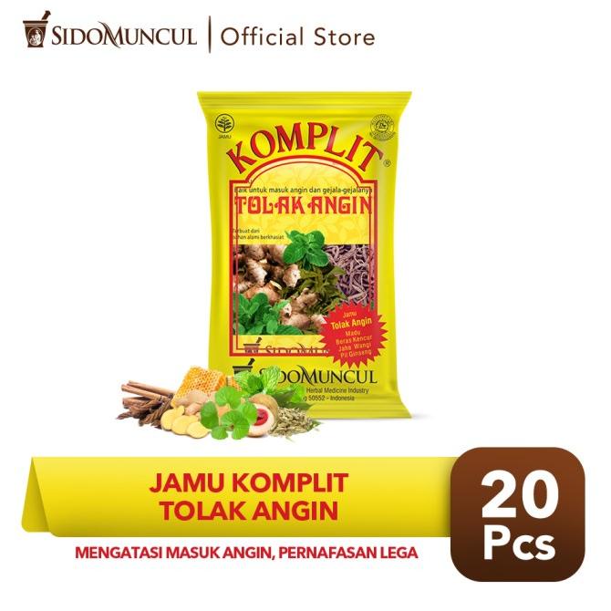 

Discount Jamu Komplit Tolak Angin 20's Mengatasi Masuk Angin Pernafasan Lega /OBAT HERBAL ASAM URAT/OBAT HERBAL PELANGSING/OBAT HERBAL KOLESTEROL/OBAT HERBAL DIABETES