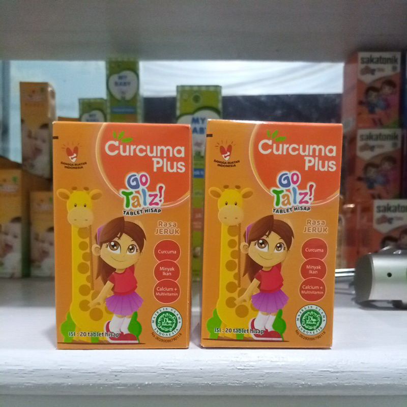 curcuma plus go talz/nafsu makan anak