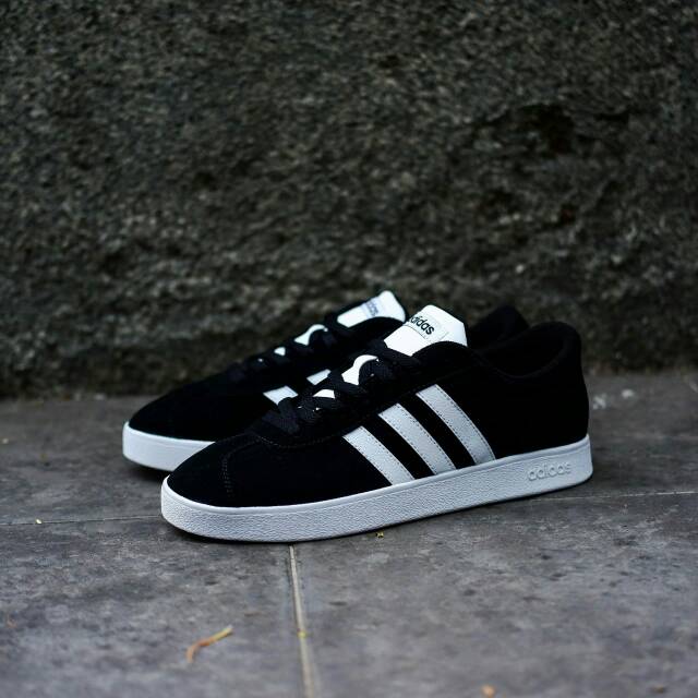 Adidas Vl Court Black White