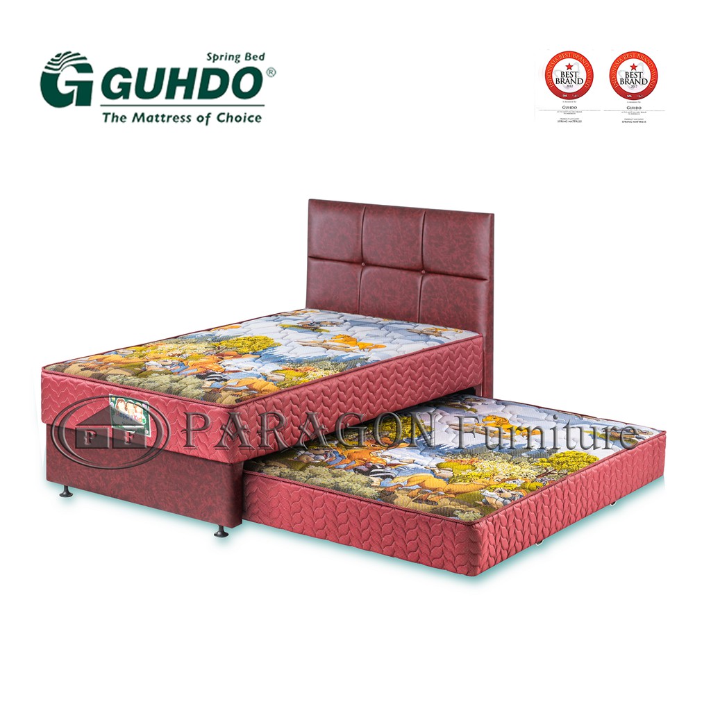 Guhdo Spring bed 2in1 Happy kids 180x200 HB Caserta - Full set