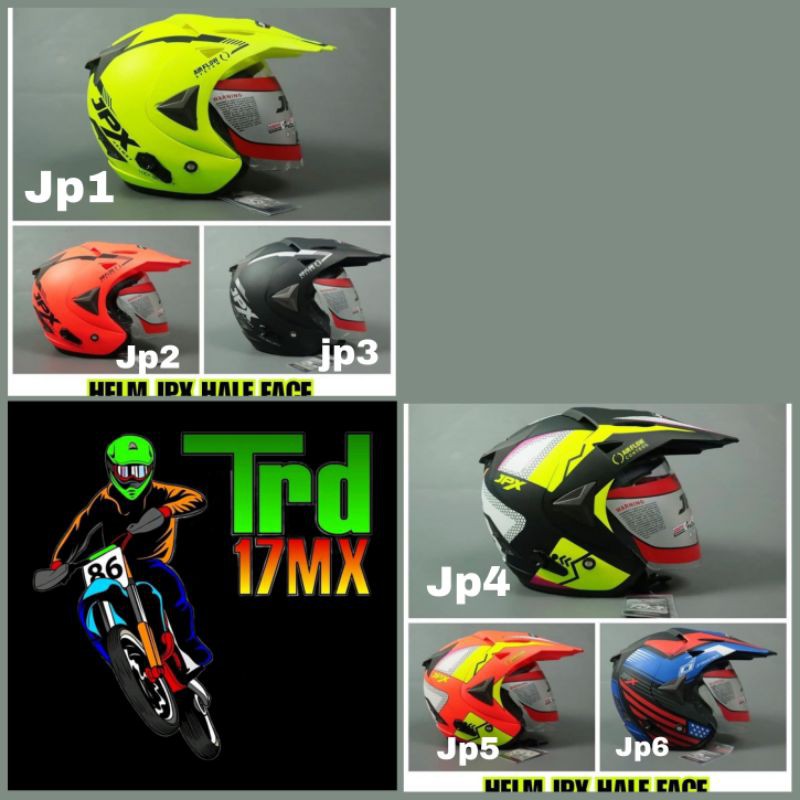 Helm Jpx half face