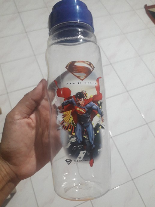 Onyx Superman Botol Minum / Refresh Water Bottle 800 Ml (aab03-smn01)