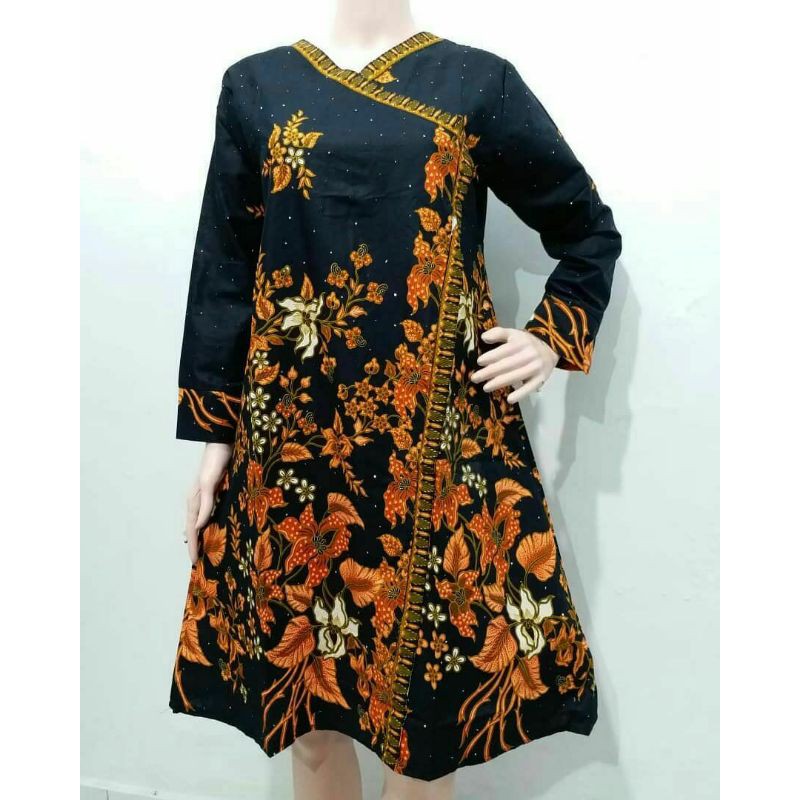 TUNIK Grosir laris GENES JELITA TUNIC NAVBOR YELBOR WHITBOR CREAMBOR