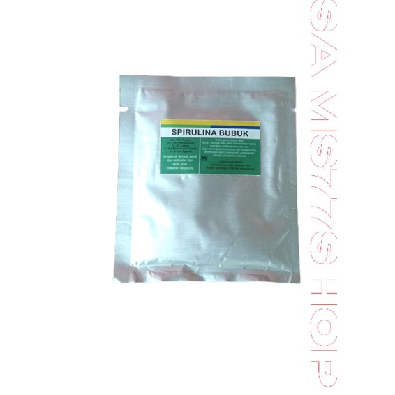 Spirulina bubuk spirulina powder ikan pencerah warna ikan koi lauhan