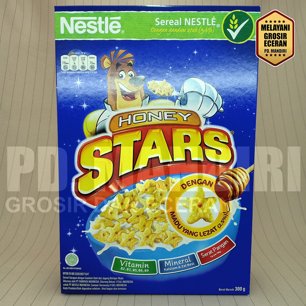 

NESTLE HONEY STARS SEREAL GANDUM JAGUNG 300 GR