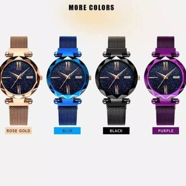Jam Magnet Jam Tangan Wanita Magnet Analog