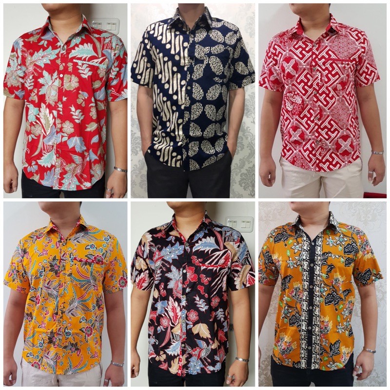 KEMEJA BATIK PRIA SALE!!! / Batik pria Modern / Batik Pria Standart Jumbo Bahan Katun Strech