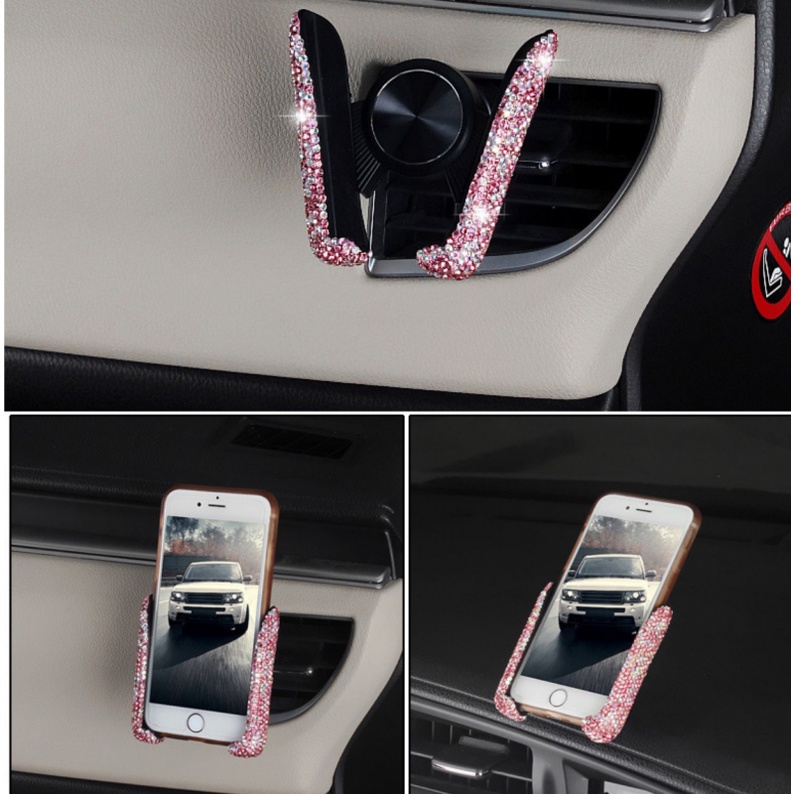 Car Holder Universal Lazy Pod Holder HP GPS Full Diamond Bling Bling V DAD Series