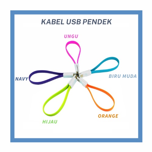 Kabel Data Magnet Micro Pendek - Data Cable Magnetic Colour Full Original Super Fast Charging