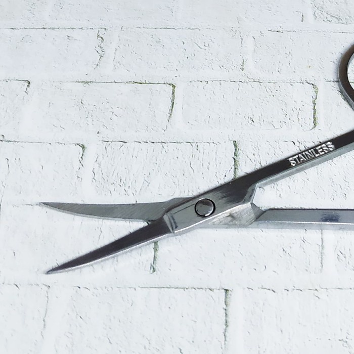 

kertas-pemotong- gunting alis / gunting bulu mata stainless steel ujung lancip -pemotong-kertas.