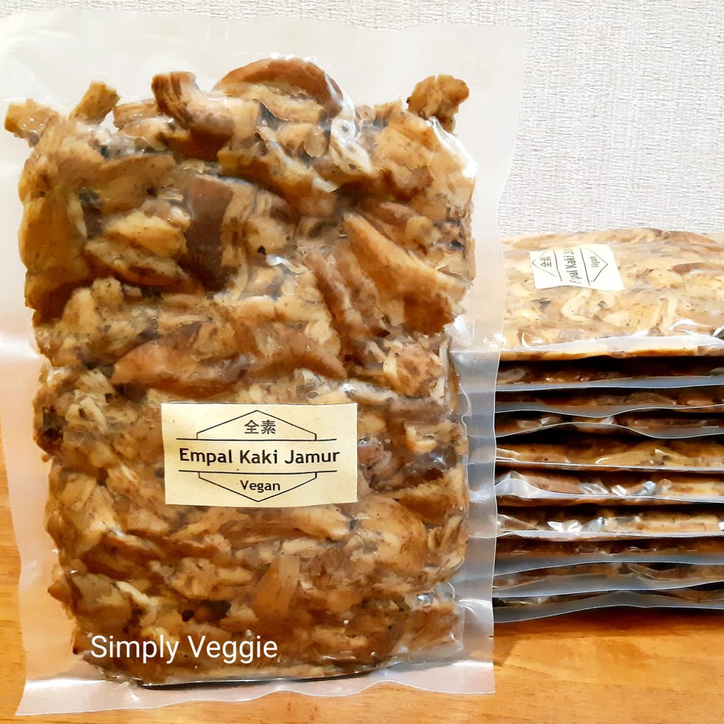 Vegetarian Empal Kaki Jamur Vegan