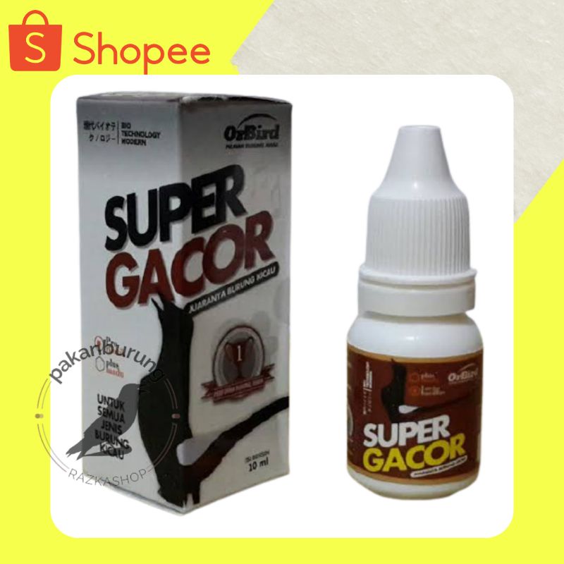 SUPER GACOR ORBIRD - Vitamin Burung Stamina Suara
