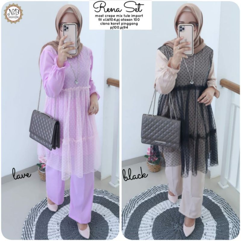 setelan kekinian RENA SET