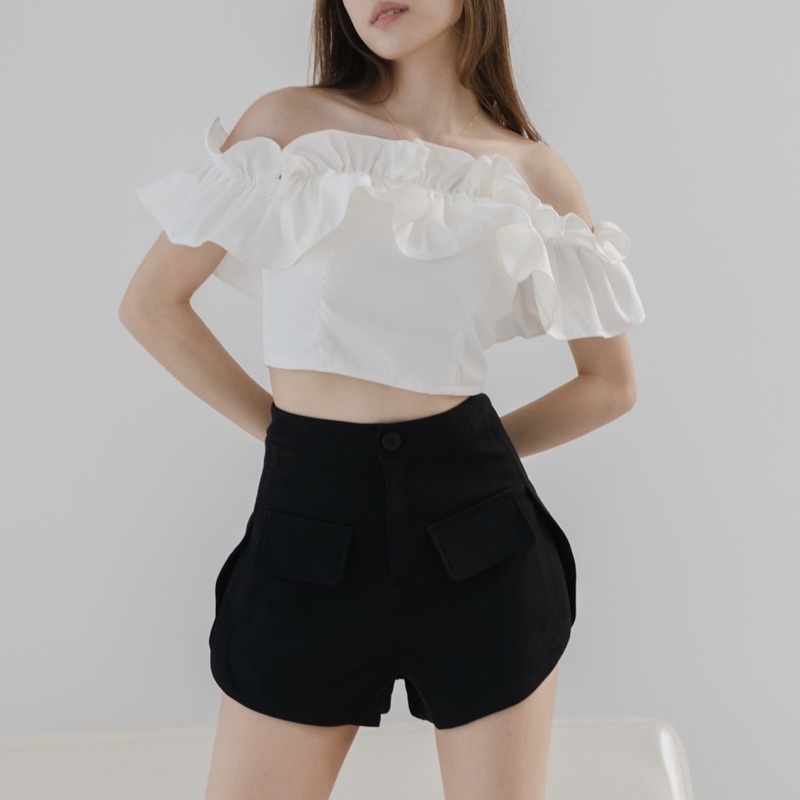 [ Keyclothingline ]  Rose Top / Top Wanita