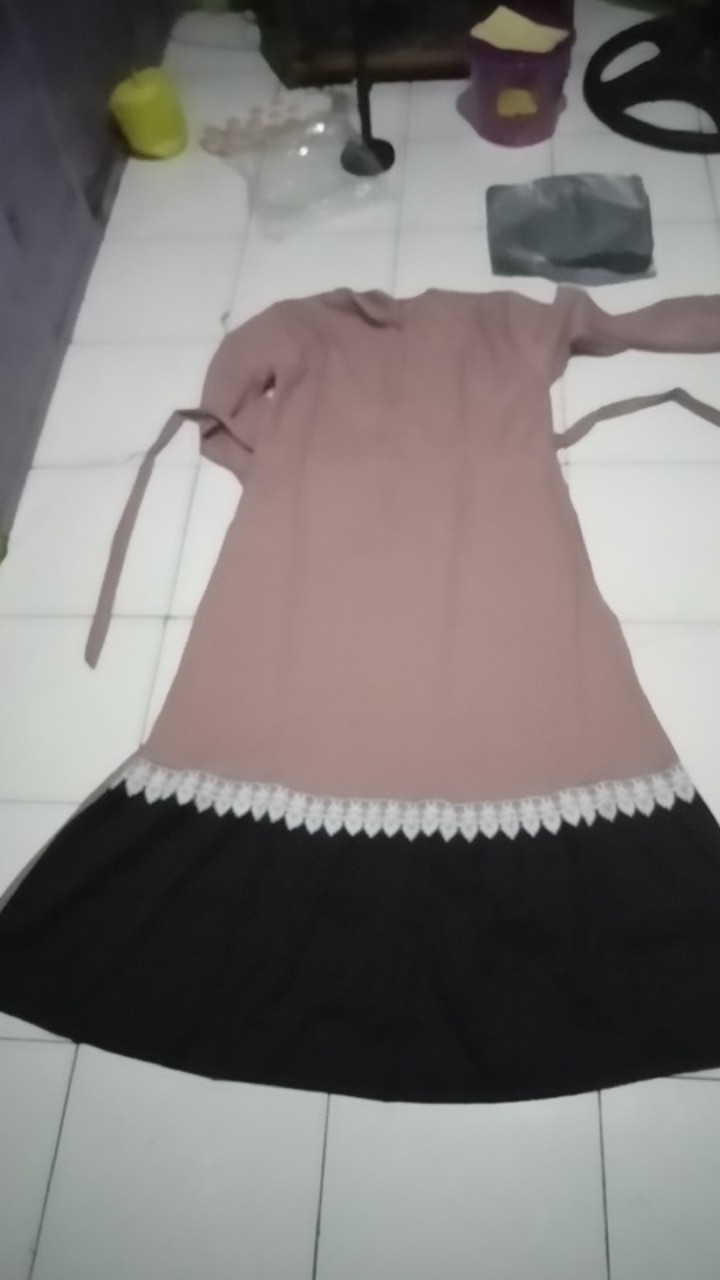 Baju Gamis 2021 Mba Wisnu Cod Terbaru Termurah Nibras Oclo Sarimbit Couple