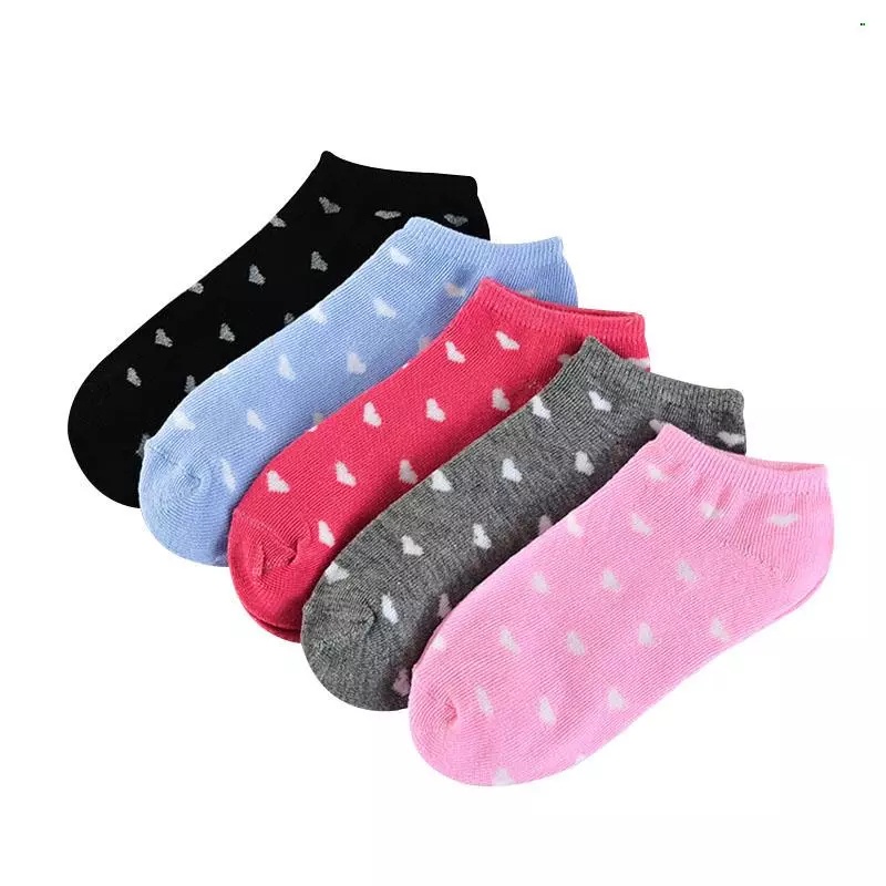 (COD) Kaos Kaki Pendek Semata Kaki Kaos Kaki Motif Love Socks MALL SHOPPING