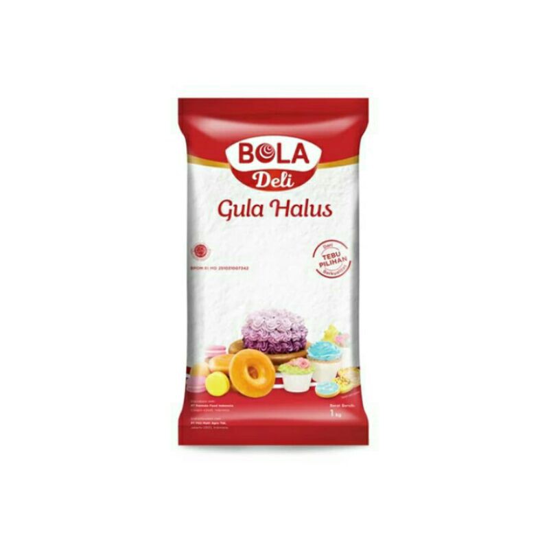 

bola deli gula halus 500 gram 1 kg