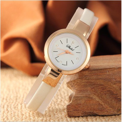 ELBER J130 Jam Tangan Fashion Wanita Mini Jam Tangan Cantik -Putih