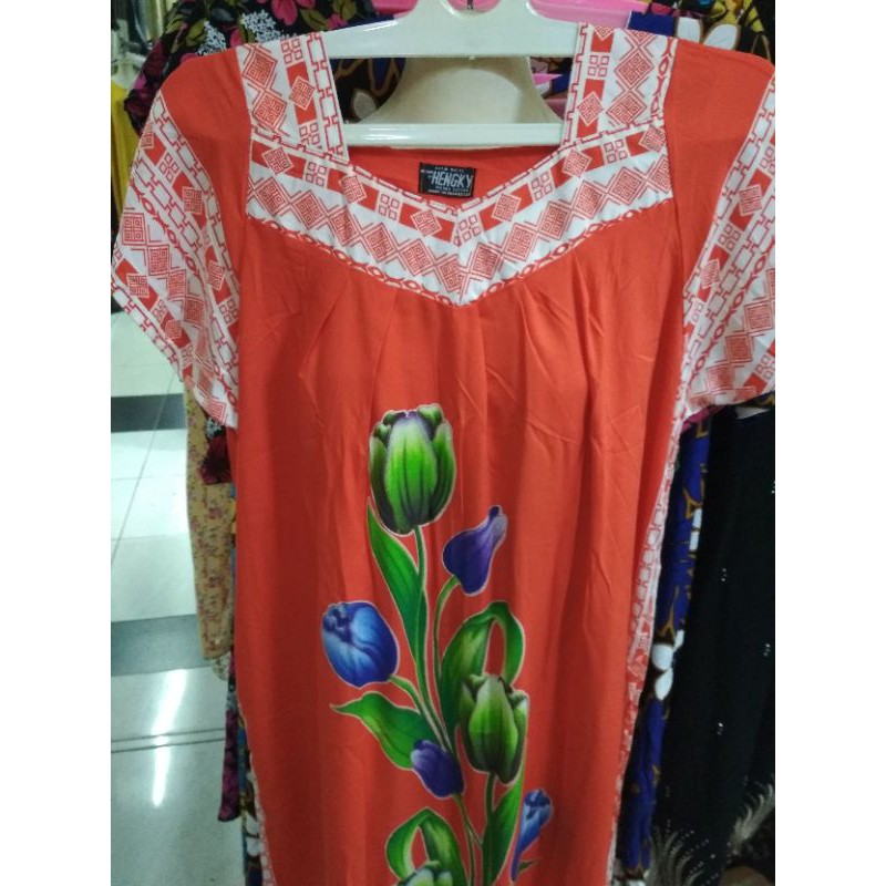 DASTER HENGKY SIKAK MOTIF BUNGA TULIP