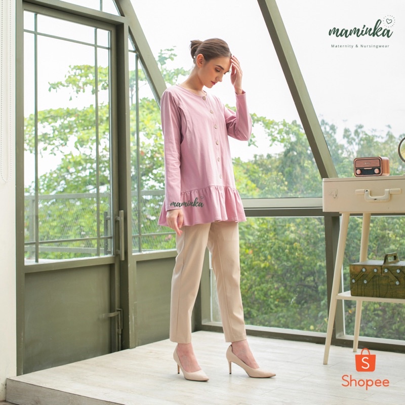 NADISA BLOUSE BUSUI FRIENDLY BY MAMINKA