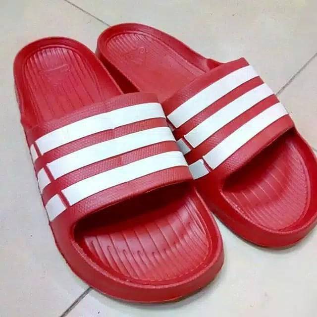 SANDAL SELOP WANITA ADIDAS DURAMO - SANDAL HARIAN - SANDAL SELOP KEKINIAN - ADIDAS DURAMO