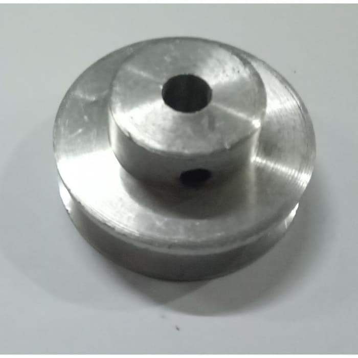 Pulley / Pully / Puli / Poly / Polly Jalur A1 Diameter 2,5&quot; Inch As 12 mm Aluminium