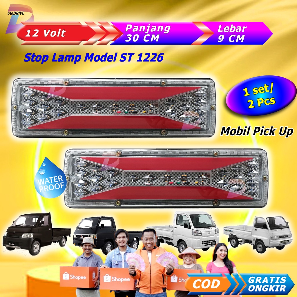 Stop Lamp grand max grandmax lampu rem belakang stop lamp stoplamp pick up l300 led mobil truk varia