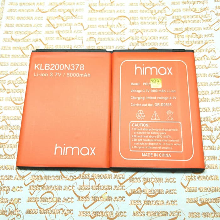 Baterai Battery Original Double Power HIMAX M4 , M21 4G , KLB200N378