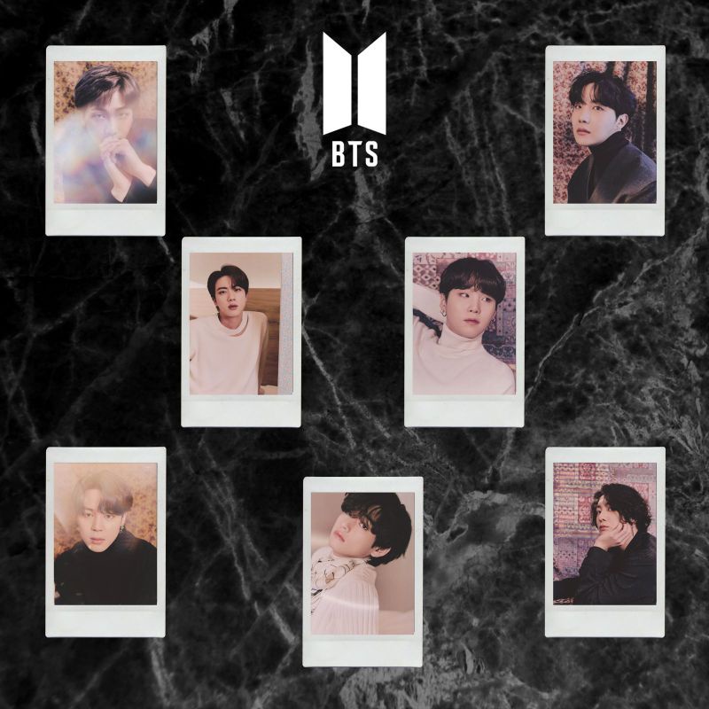BTS Polaroid Photo - BTS, THE BEST