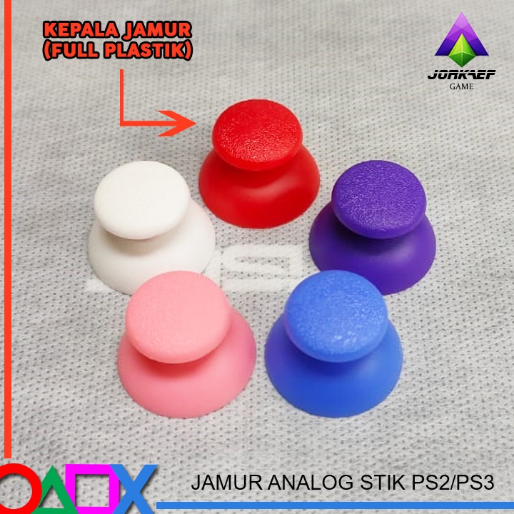 JAMUR STIK JAMUR ANALOG STIK PS2/PS3 FULL PLASTIK WARNA