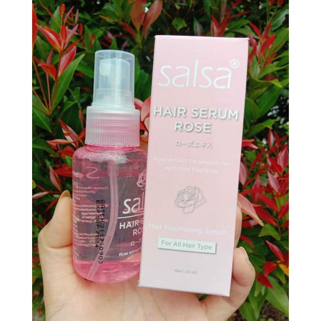 SALSA HAIR SERUM ROSE/ serum rambut salsa