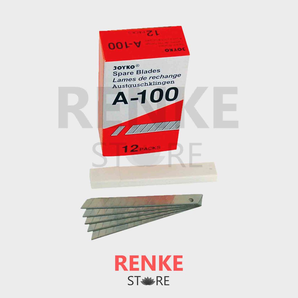 

Isi Cutter Kecil Joyko A-100 - Refill Spare Blades Silet Pisau