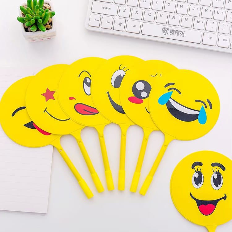 

Pen Kipas Emoticon Emoji Pulpen Pena Bolpen Ballpoint Termurah