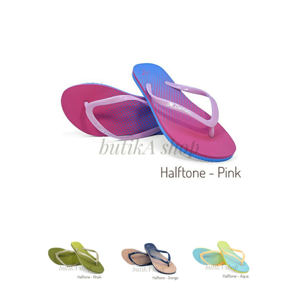 Sandal Jepit Wanita Halftone Merek Daimatu