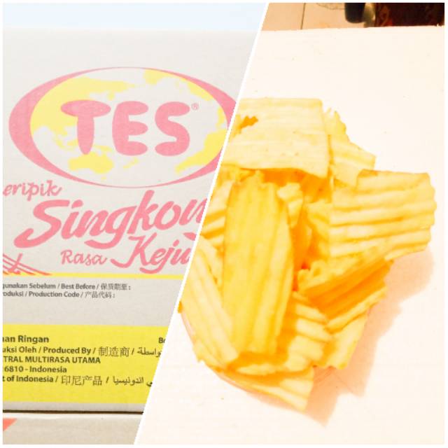 

Kripik singkong keju TES, 250 gr