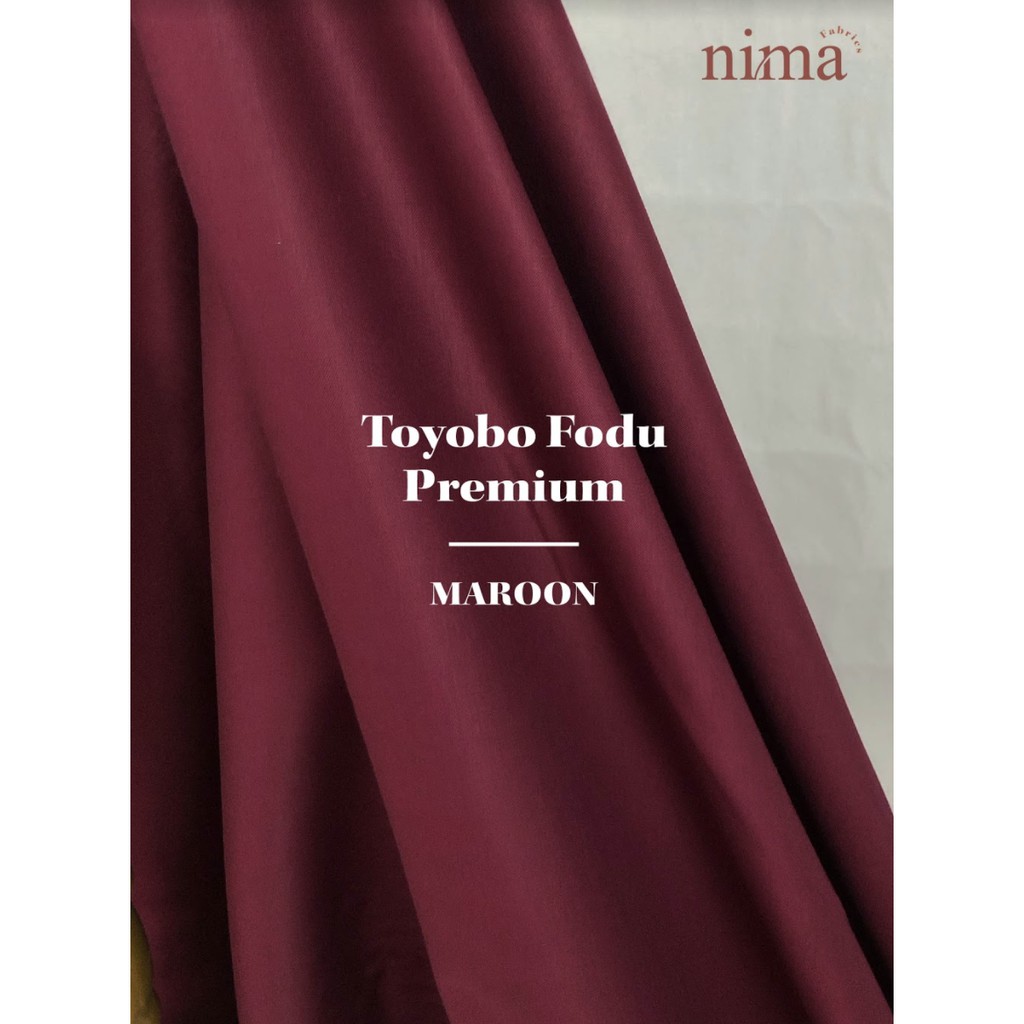 1/2 meter Kain TOYOBO FODU Original PREMIUM/ Katun Toyobo FODU