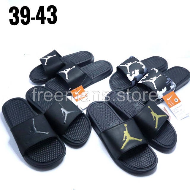 sendal kasual pria wanita nike banassi jordan sport casual slip sandals import premium cowok cewek